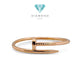Nail Juste Bracelet 18K / Gelang Paku 18K / Diamond Jewelry 416GBD1453RY-HT