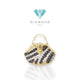 Rosato Bag Pendant 18K Gold -Diamond Jewelry-174LMSWP9-HT
