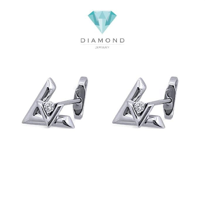 Volt Diamond Earring 18K / Anting Volt Berlian 18K / Diamond Jewelry 399ABDAB29800LS-HT