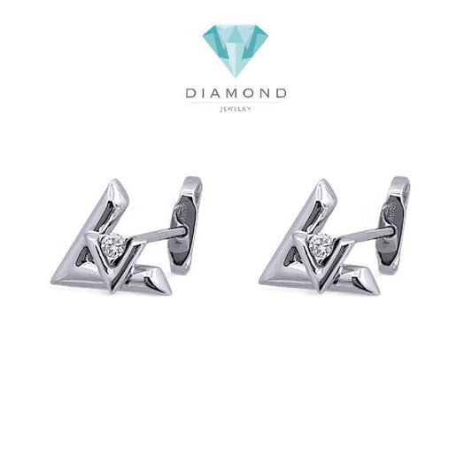 Volt Diamond Earring 18K / Anting Volt Berlian 18K / Diamond Jewelry 399ABDAB29800LS-HT