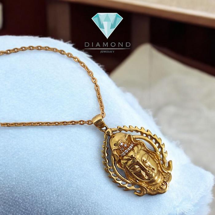 Liontin Mas Buddha 18K-Diamond Jewelry