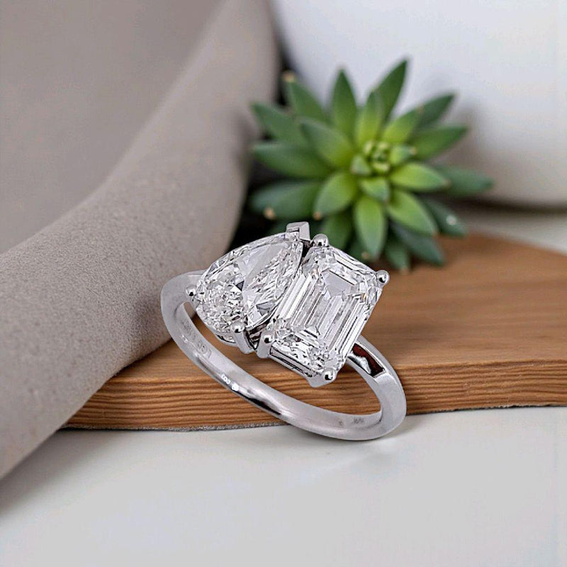 Totmoi Diamond Lab Grown Ring 14K / Cincin Berlian Totmoi 14K / Diamond Jewelry 35CBLGG1000LS HT