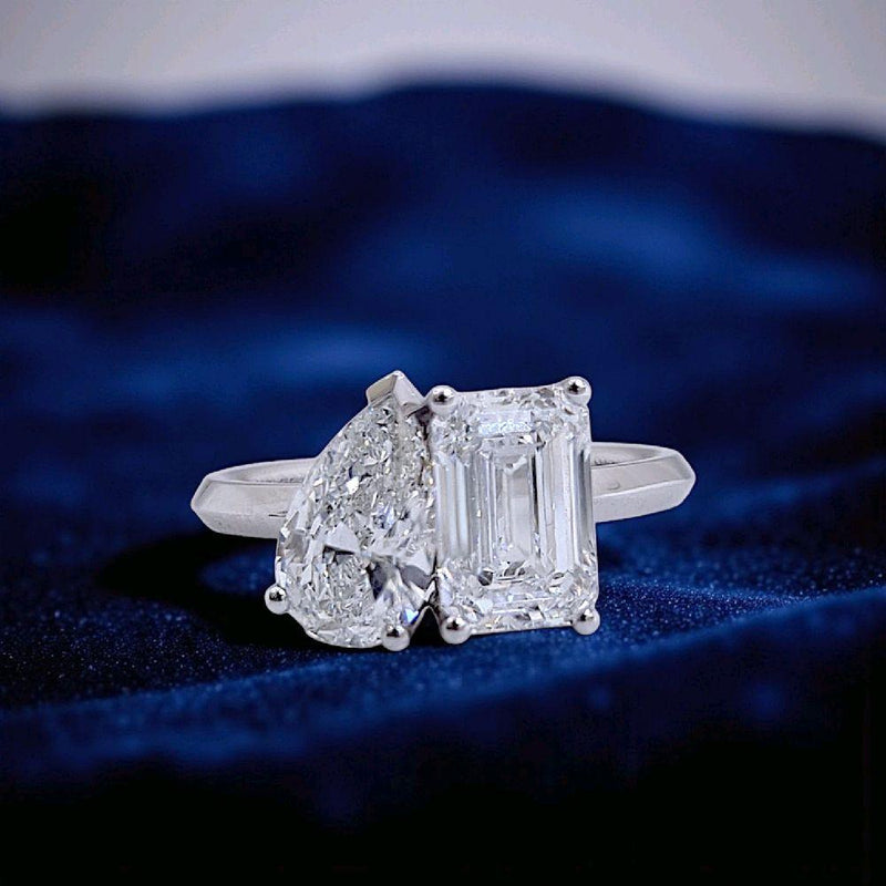Totmoi Diamond Lab Grown Ring 14K / Cincin Berlian Totmoi 14K / Diamond Jewelry 35CBLGG1000LS HT