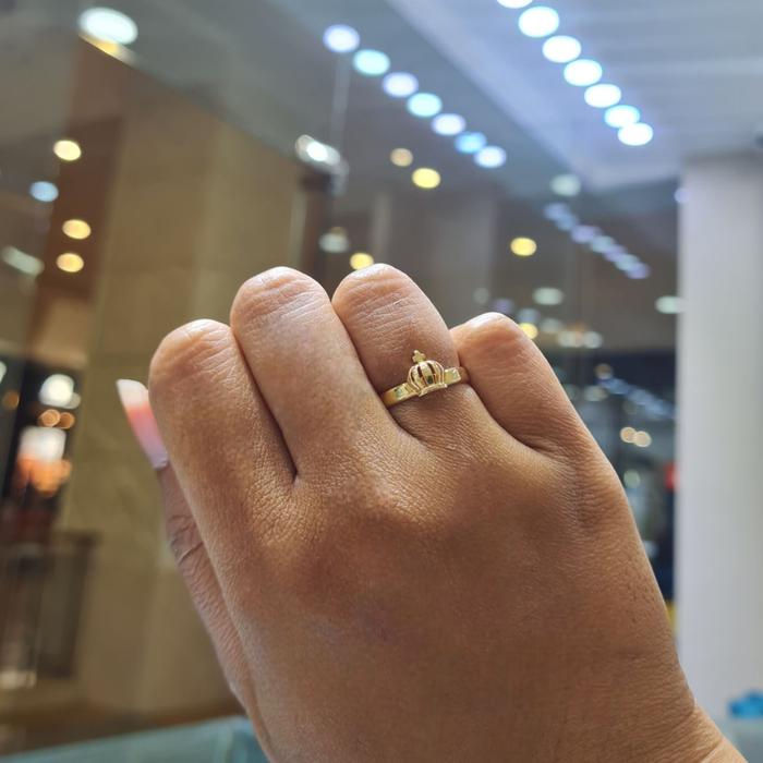 Cincin Mas Mahkota 18K-Diamond Jewelry