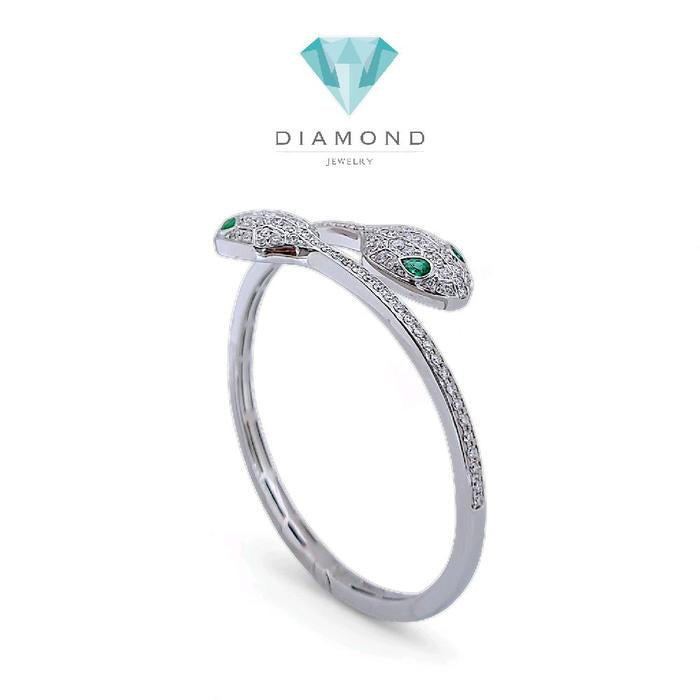 Ulo Diamond Bangle 18K / Diamond Jewelry