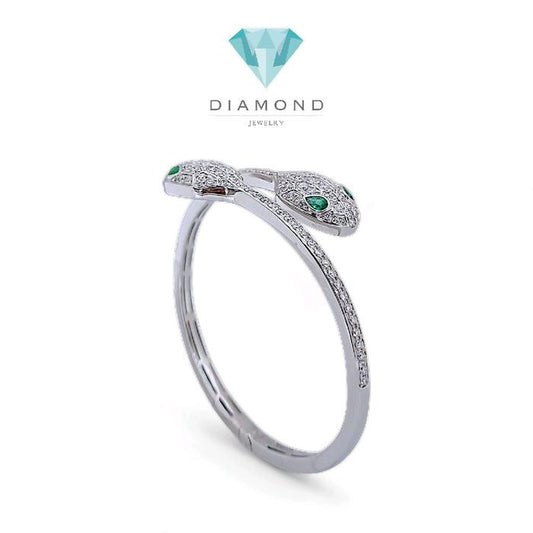 Ulo Diamond Bangle 18K / Diamond Jewelry