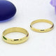 Cincin couple emas polos 18 K Diamond Jewelry