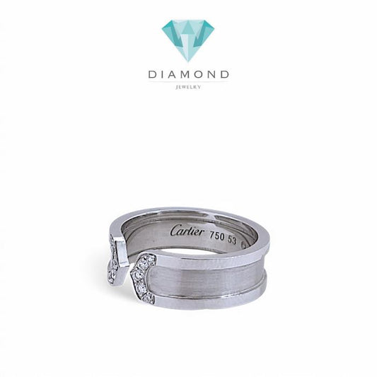 C De CRT Diamond Ring 18K / Diamond Jewelry
