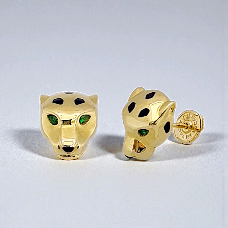 Panther Earring 18K / Anting Panther 18K / Diamond Jewelry 399ABD723RY - HT