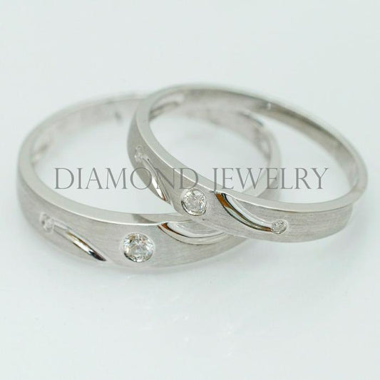 Cincin Kawin/Wedding Ring - Diamond Jewelry Two Tone 01020814/01020815