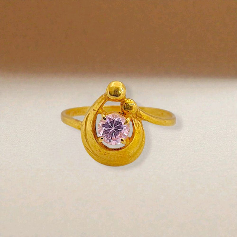 Pink Gold Ring 23K / Cincin Emas Pink 23K / 64CMSWP3