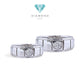 Wedding Ring Solitaire Diamond 18K / Cincin Nikah Solitaire 18K /  Diamond Jewelry 94CBKV5400WPLS - 93CBKV3600WPLS-HT
