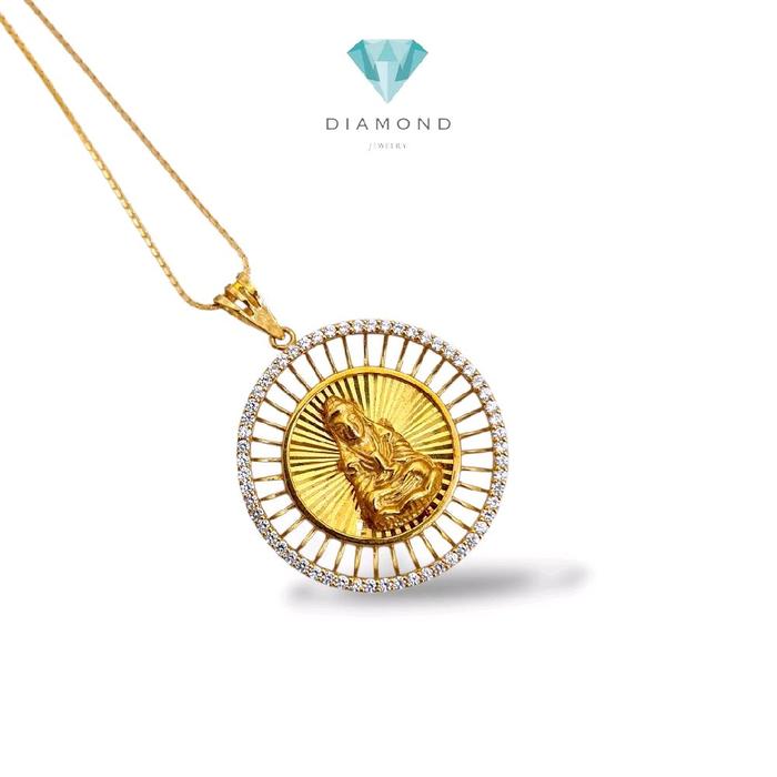 Gold Buddha pendant 18K / Liontin Emas Buddha 18K / 167LMSWP5