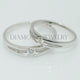 Cincin Kawin/Wedding Ring - Diamond Jewelry Two Tone 01020782/01020783