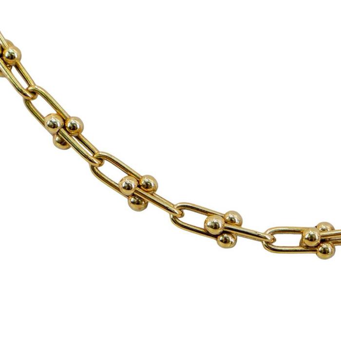 T Hardware Chain Necklace 700/750 Gold/Kalung Emas Chain T-Diamond Jewelry -  394KMS1430LS-HT