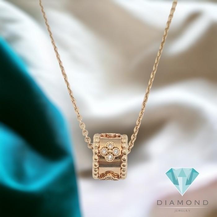 Vca perlee pendant diamond 18K Gold Diamond Jewelry