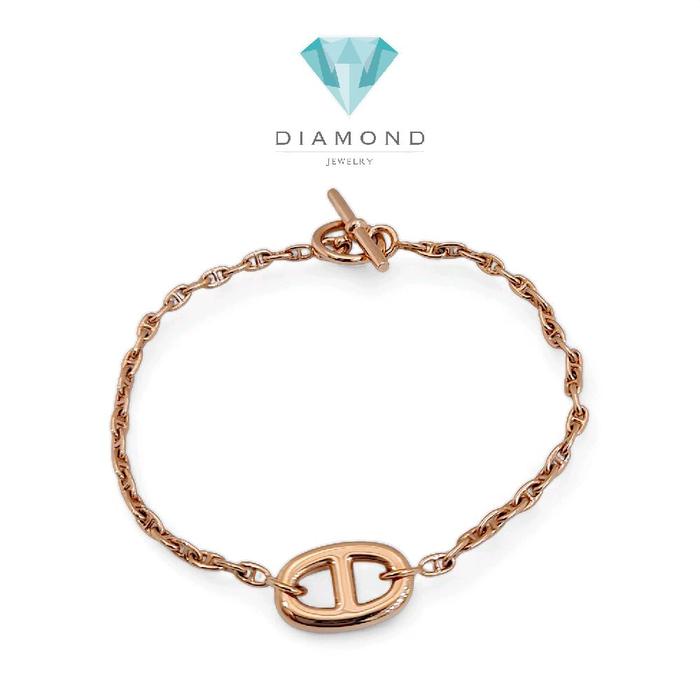 Farandole Round H Bracelet 18K / Diamond Jewelry