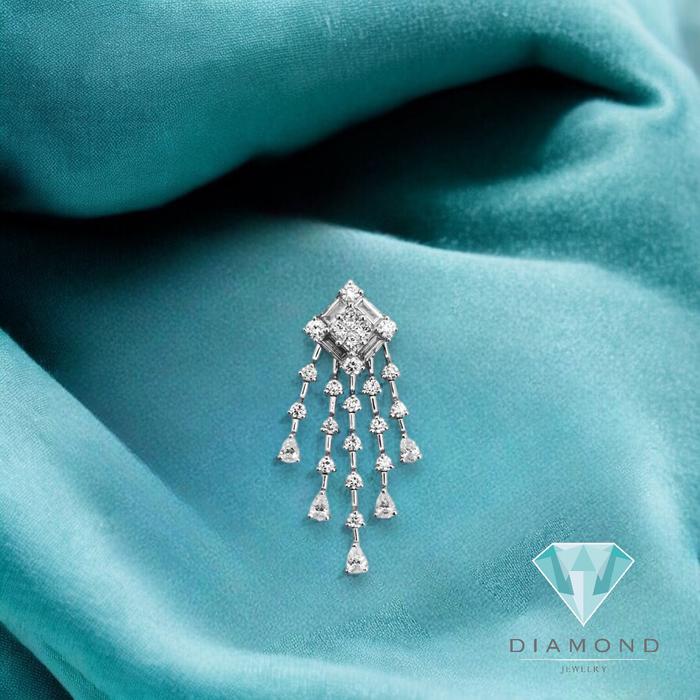 Diamond necklace 18K Diamond Jewelry