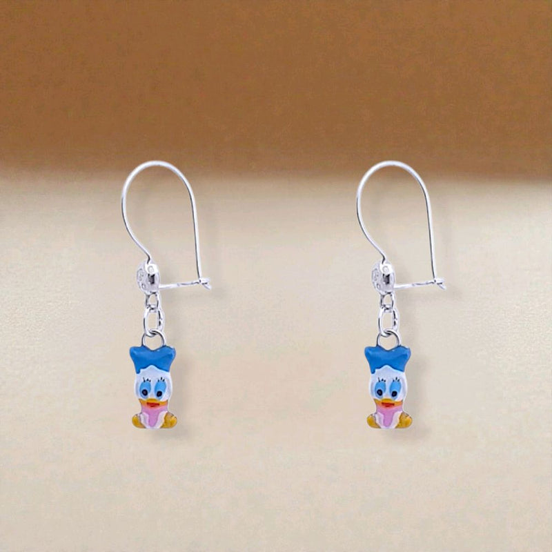 Hoop Daisy Duck Earrings 18K / Anting Daisy Duck 18K / 336AMSLS1