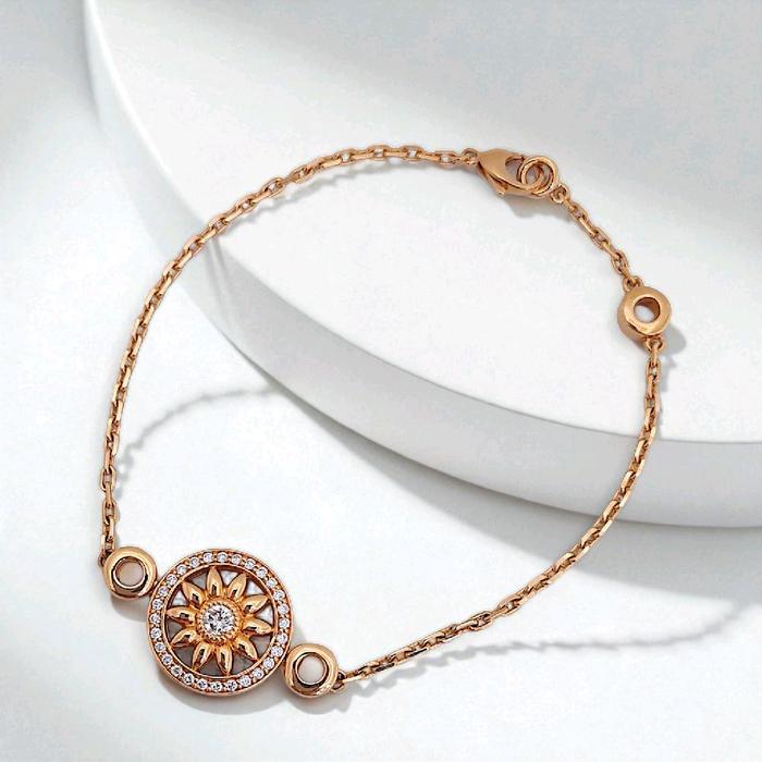 Gates Diamond Bracelet 18K / Gelang Berlian Gates 18K / Diamond Jewelry 19GBD11450RB