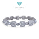 Baguette Diamond Bracelet 18K / Gelang Berlian Baguette 18K / Diamond Jewelry 401GB35700KVLS HT