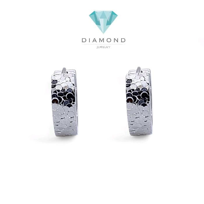 Leaf Gold Earring 750K / Anting Emas Daun 750K / Diamond Jewelry 408AMS217LS-HT