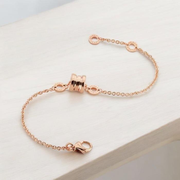 Gold Zero Bracelet 18K/Gelang Emas Zero 18K -Diamond Jewelry-152GMSSM613RY-HT
