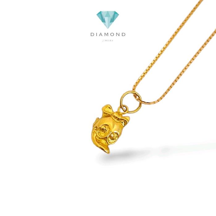 Daisy Duck Gold Pendant 23K / Liontin Emas Daisy Duck 23K / Diamond Jewelry / 268LMSWP2