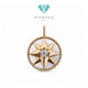 Liontin Star Lucky Diamond 18K- Liontin Fashion/ Diamond Jewelry