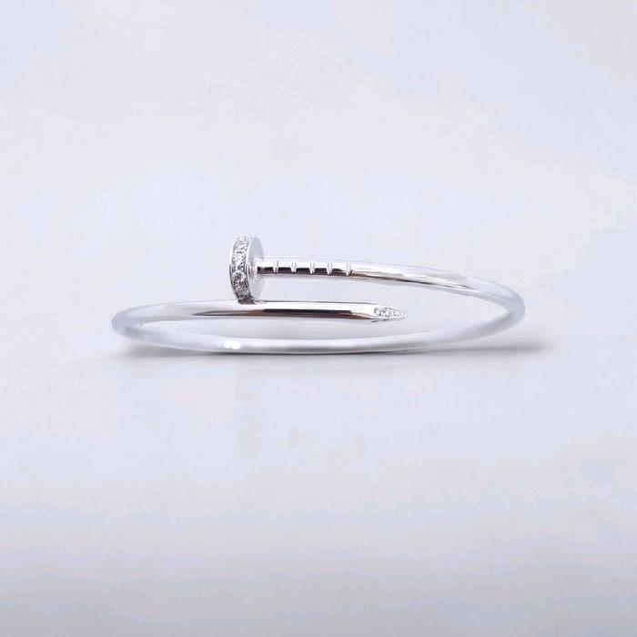 Nail Diamond Bangle 18K / Gelang Paku Berlian 18K / Diamond Jewelry / 175GBD118000AB