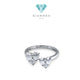 Duo Heart diamond Ring / Cincin berlian Duo Heart /Diamond Jewelry