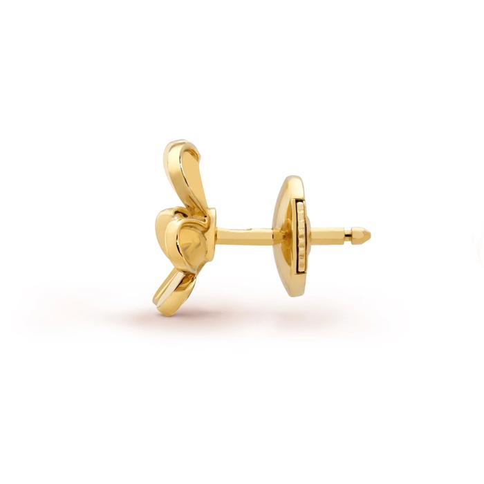 Frivole Diamond  Earring 18k Yellow Gold- Diamond Jewelry-HT-376ABD70000LS-1ABDTUSUKLSNEW