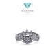Cincin berlian mahkota 18k/Diamond Crown vintage Ring Diamond 18K / Diamond Jewelry