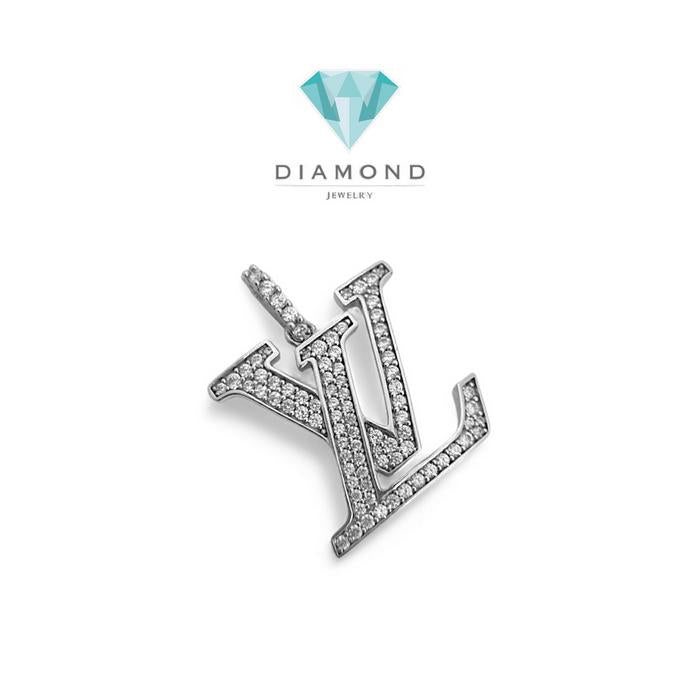 Liontin Mas Model L & V 18K-Diamond Jewelry