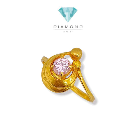 Pink Gold Ring 23K / Cincin Emas Pink 23K / 64CMSWP3