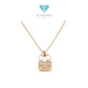 Pendant H diamond constance amullete diamond 18K Diamond Jewelry-Gold Fashion