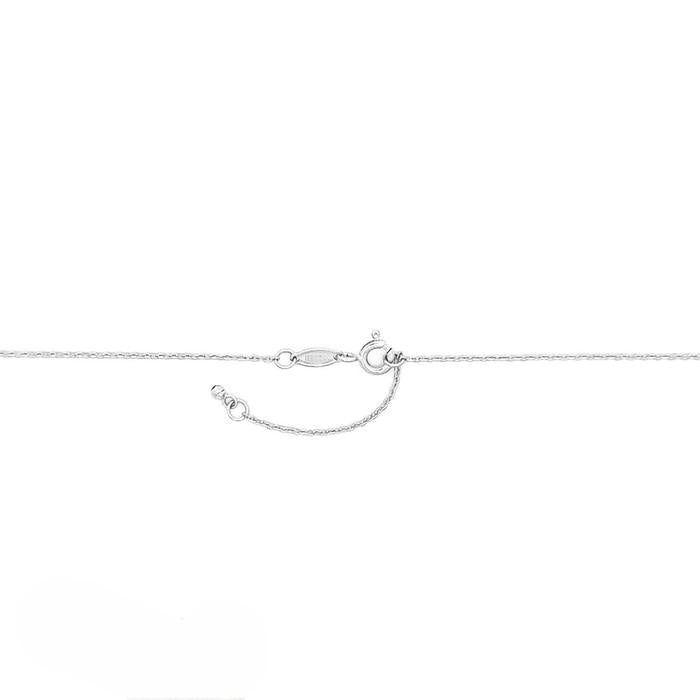 Butterfly White Gold necklace rainbow 750/17k/18k-kalung emas pelangi kupu-Diamond Jewelry