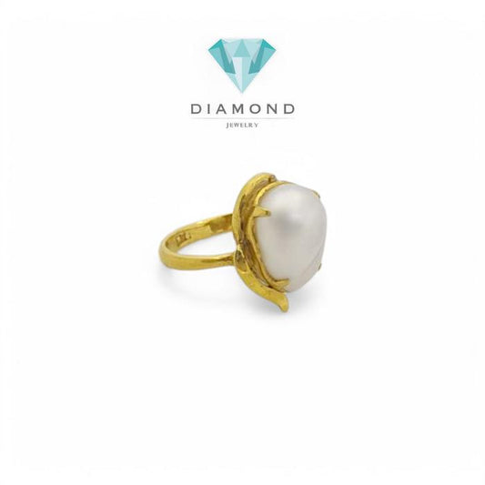 Cincin Mas Mutiara 23K-Diamond Jewelry