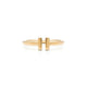 Cincin emas double t signature t1 ring 18k-Diamond Jewelry