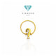 Cincin Emas Guess 23K-Diamond Jewelry