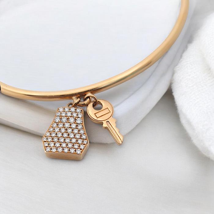 Kelly Clochette Bracelet 18K Diamond Jewelry