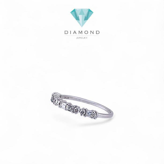 Diamond Baguette Ring 18K / Diamond Jewelry