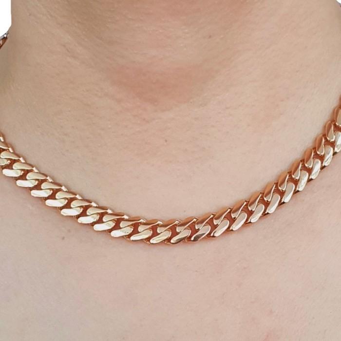 Omega necklace choker 4mm 18 cm Diamond Jewelry