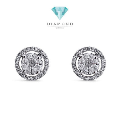 Hello Esperanza Diamond Earring 18K / Anting Berlian Hello Esperanza 18K / Diamond Jewelry 399AB1120PRLS HT