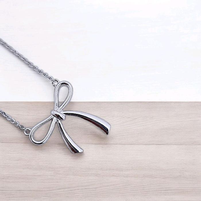 Tape Necklace / Diamond Jewelry 417KMS185LS