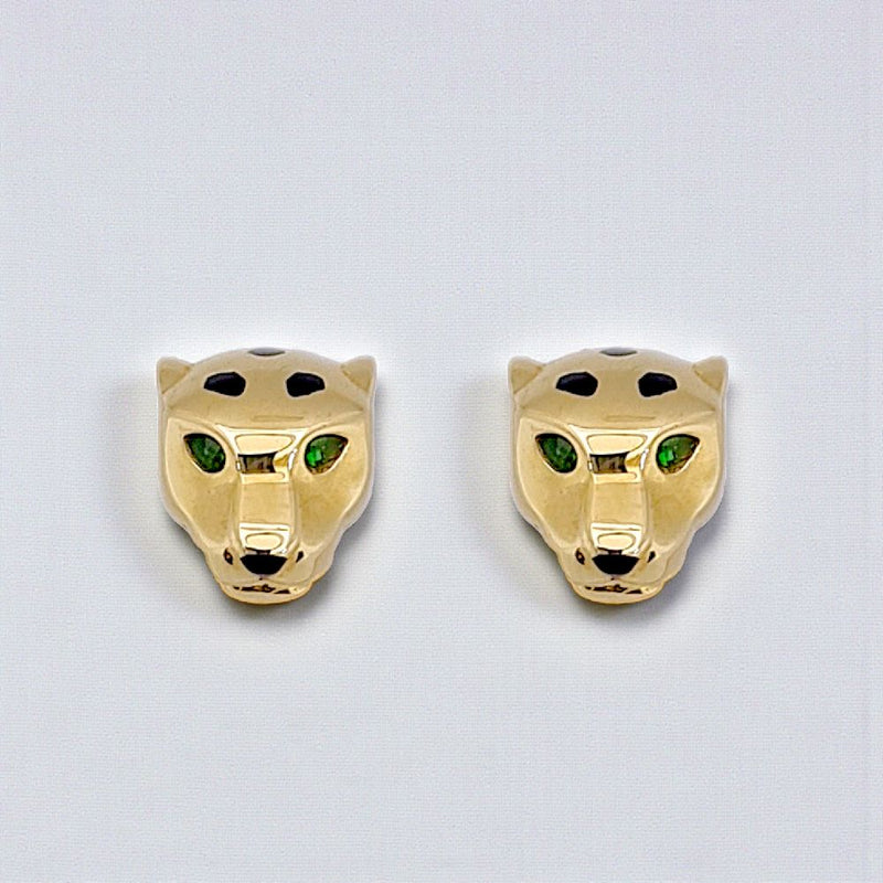 Panther Earring 18K / Anting Panther 18K / Diamond Jewelry 399ABD723RY - HT
