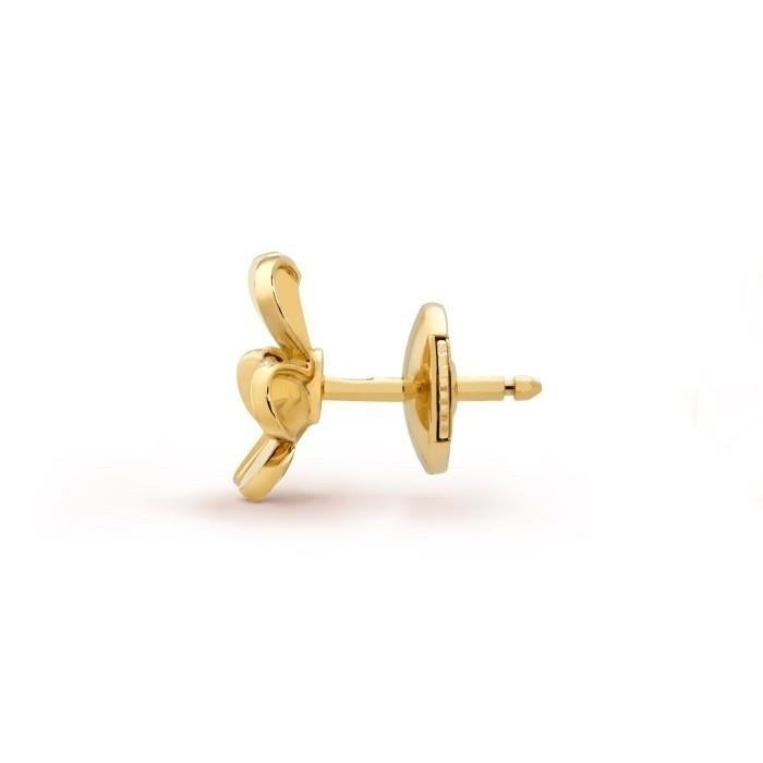 Frivole Diamond  Earring 18k Yellow Gold- Diamond Jewelry-HT-376ABD70000LS-1ABDTUSUKLSNEW