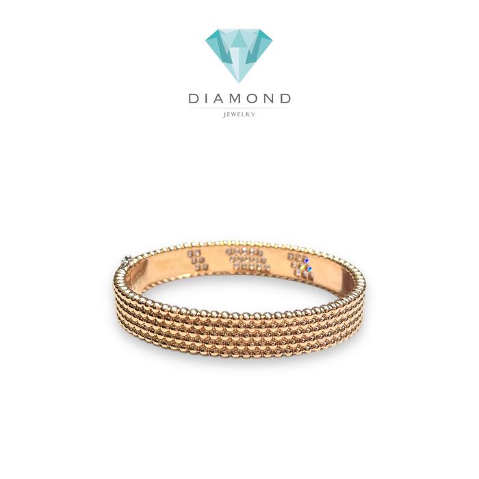 Perlee Bangle 18K-Diamond Jewelry-2GBD32406DM-HT
