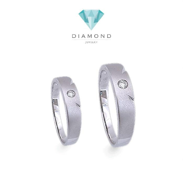 Wedding Diamond Ring Dove 18K / Cincin Nikah Berlian Dove 18K / Diamond Jewelry 63CBNKH4902WPLS - 64CBNKH4408WPLS
