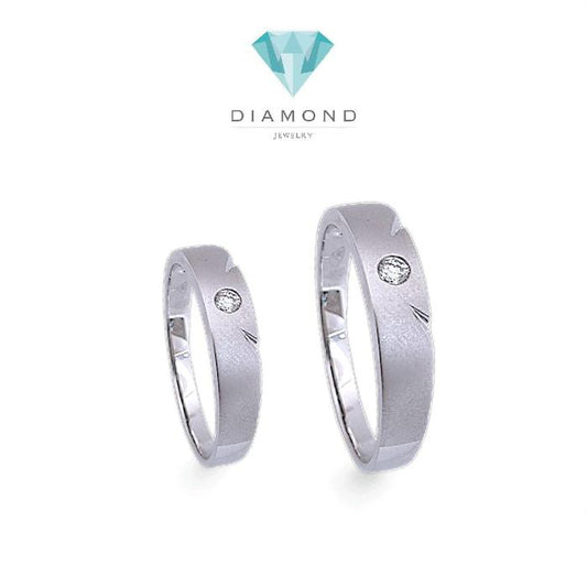 Wedding Diamond Ring Dove 18K / Cincin Nikah Berlian Dove 18K / Diamond Jewelry-HT-63CBNKH4902WPLS - 64CBNKH4408WPLS